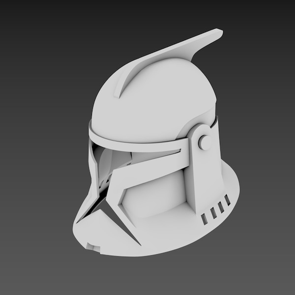 Phase 1 clone helmet TCW (3D model, .stl)