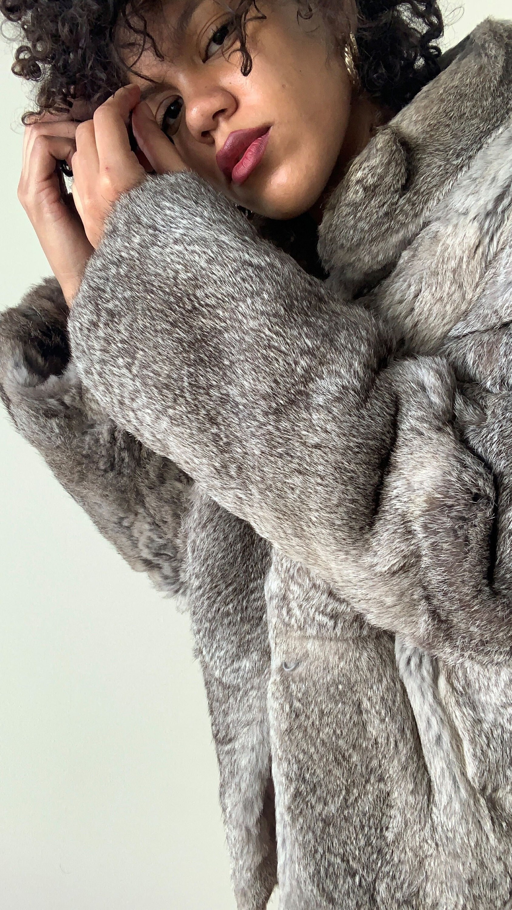 Long Fur Coat - Etsy