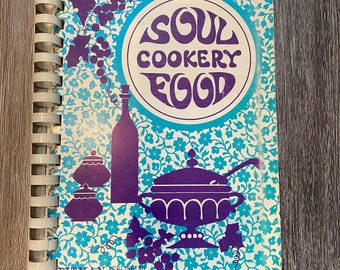 Soul Food Cookery Zeldzame Vintage jaren 1960 Kookboek Afro-Amerikaans boek