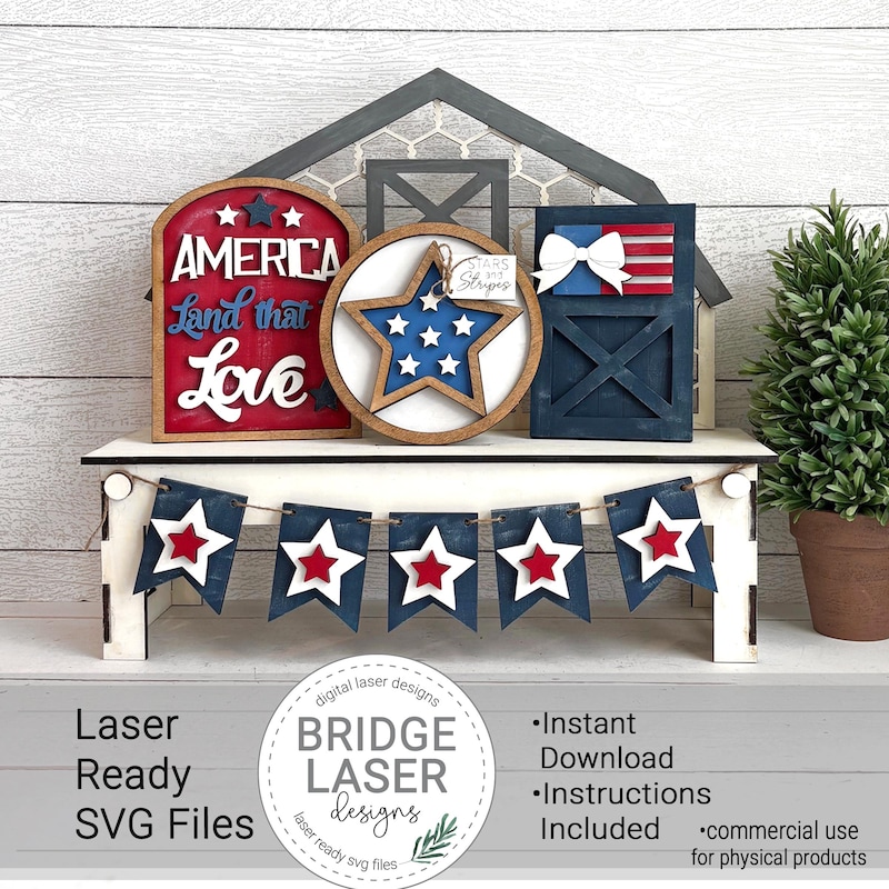 4th of July Sign Inserts - Etsy