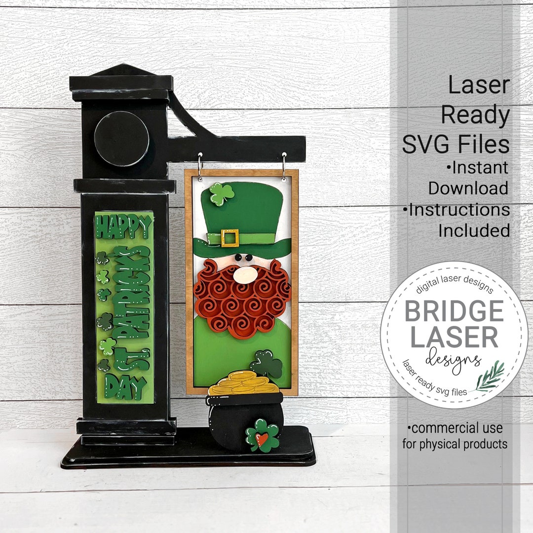 st patricks day laser