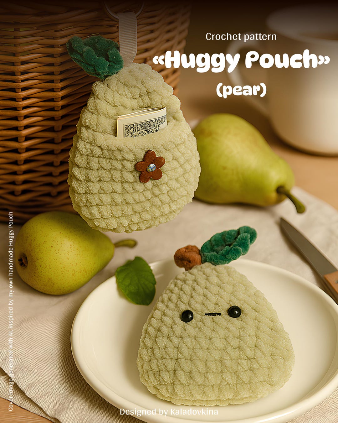 Pear Pouch Pattern Crochet Pattern - Huggy Pouch (pear) - Etsy
