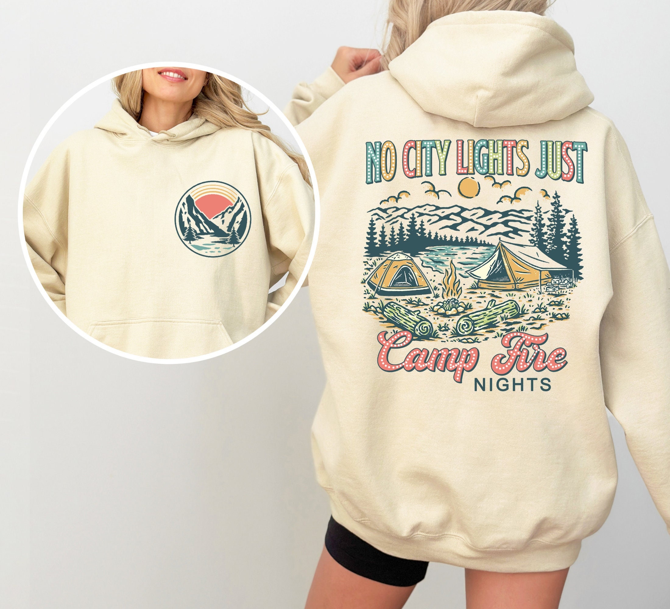 Funny Camping Hoodie Etsy