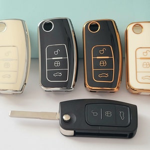 Ford Schlüssel Hülle Gold 