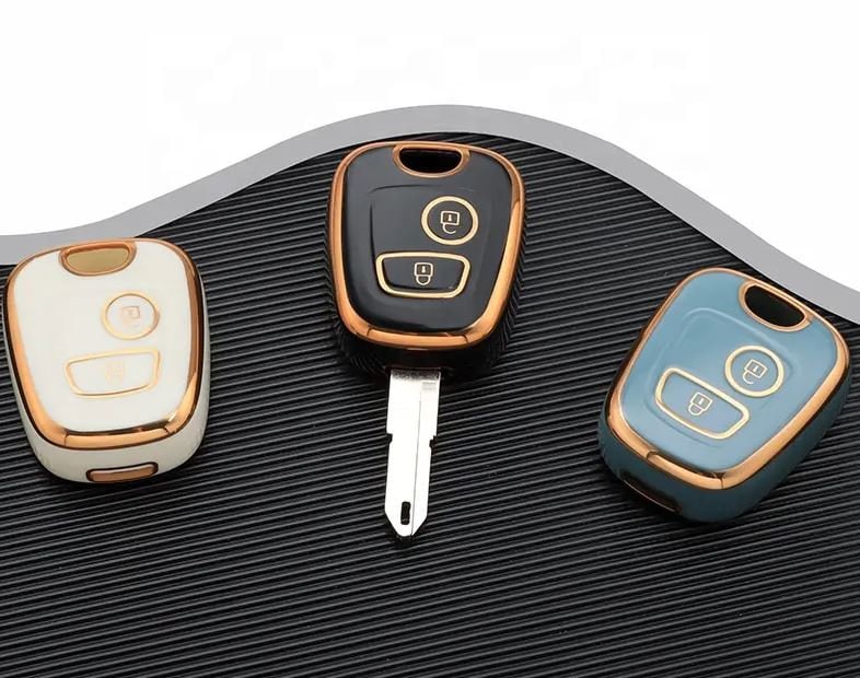 Nano Cover For Peugeot Remote Key 3 Buttons White Color