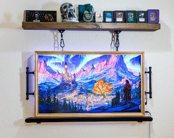 Wall-Mounted DnD Table Top (TV included)