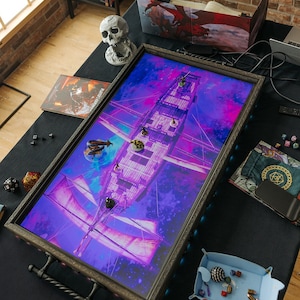 DnD Table Top (TV included) with cooling system, LEDs, easy access lid, and (new) anti-reflective plexiglass
