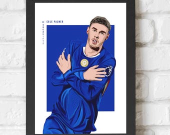 Chelsea Ice 'Cold' Palmer - 25/26 A4 Print