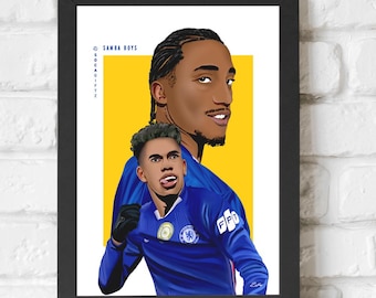 Chelsea 'Samba Boys' - 25/26 A4 Print