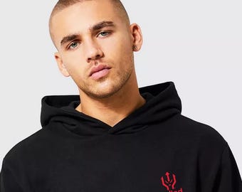 United 'Classic' Crest Manchester United Unisex Hoodie