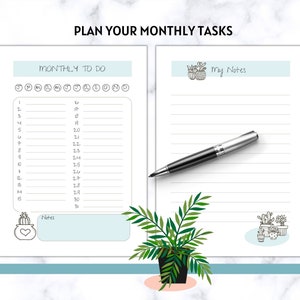 Indoor Plant Journal| Printable Planner| Houseplant Organizer| Plant ...