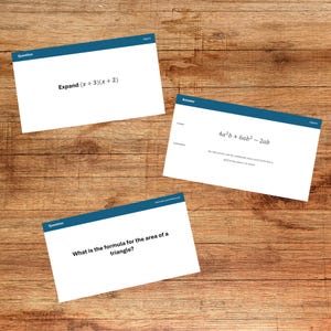 Ace Your GCSE Maths | 40 Essential Revision Flashcards | Clear, Concise & Exam-Focused | Perfect for Students