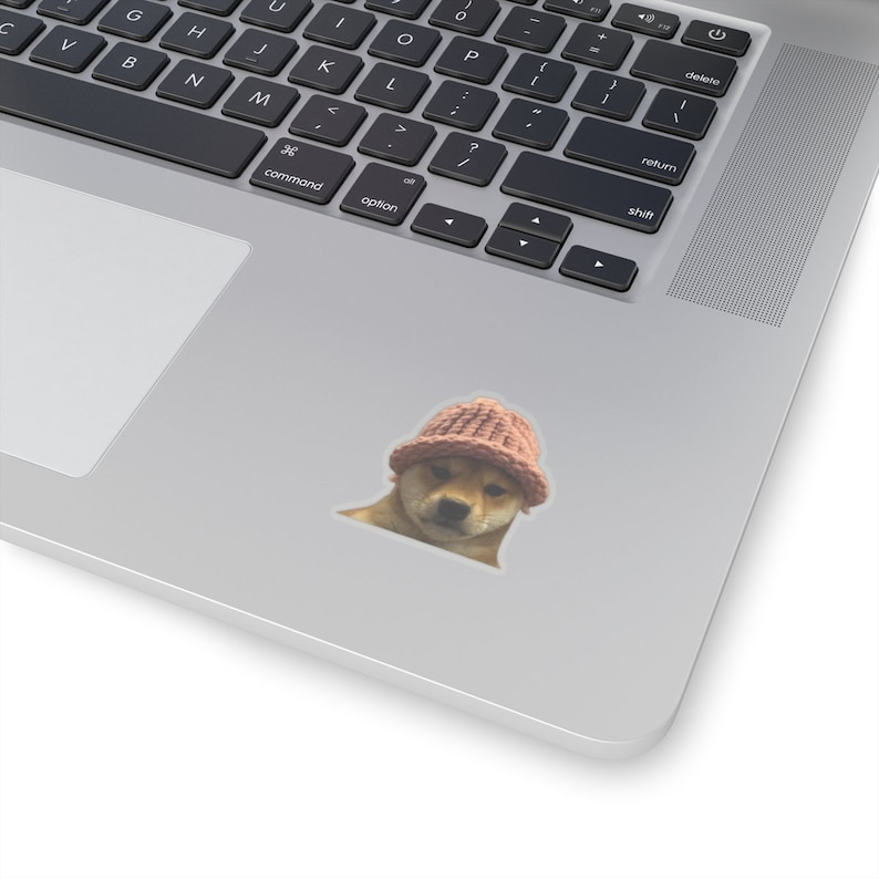 Dog Wif Hat WIF Kisscut Stickers Etsy