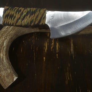 hand forged skinning knife