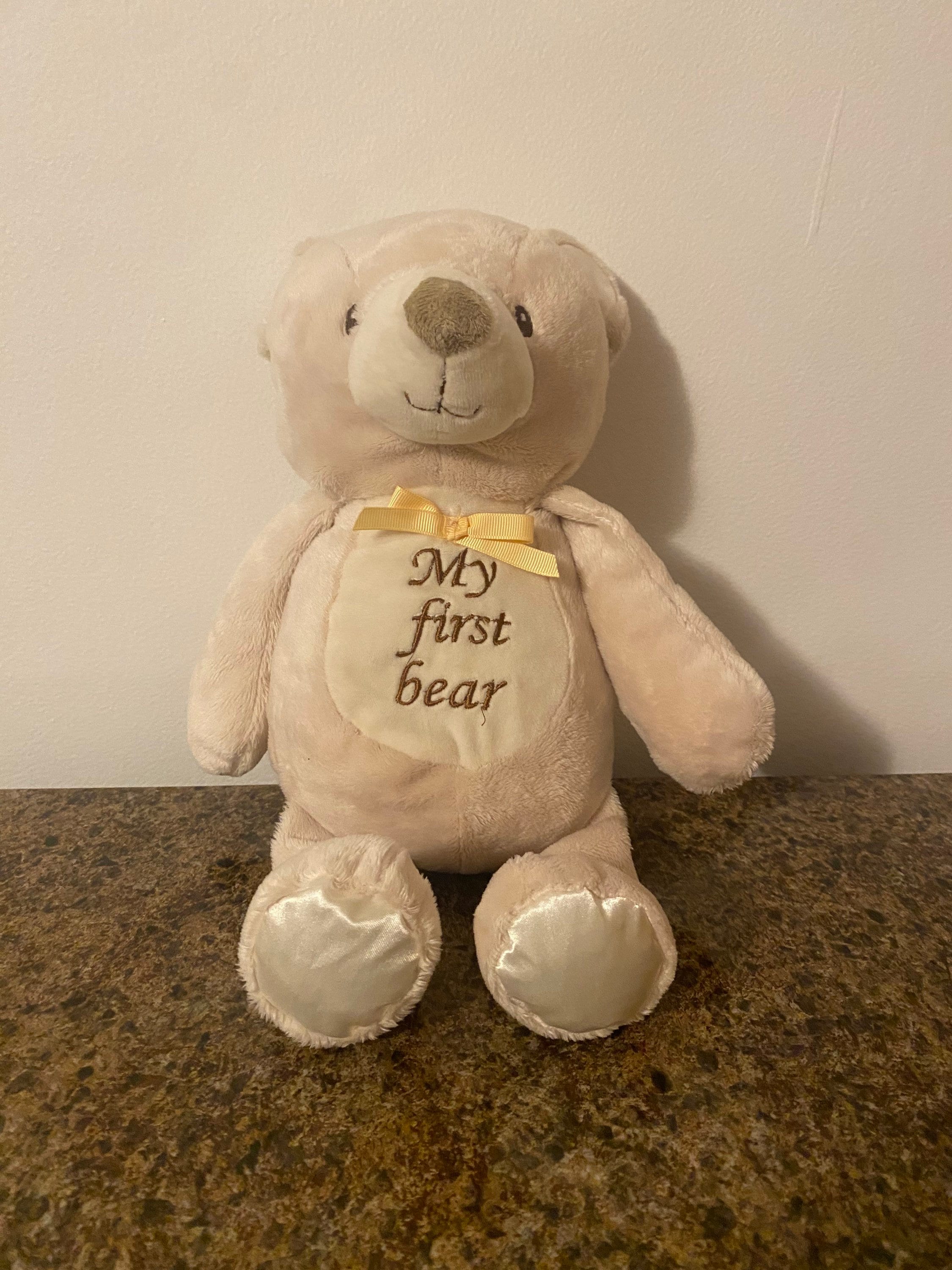 Kelly Toy My First Bear Plush Rattle 14 Inch