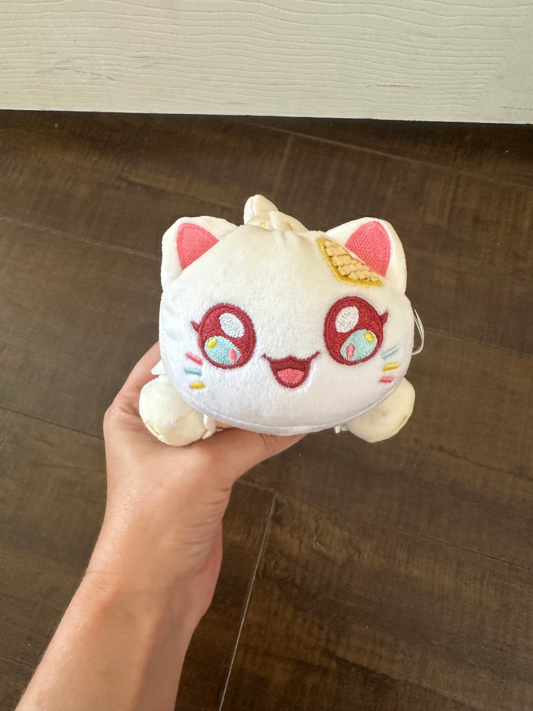 Aphmau Meemeows Ice Cream Cat 6 Inch Plush Stuffed Animal Toy Etsy