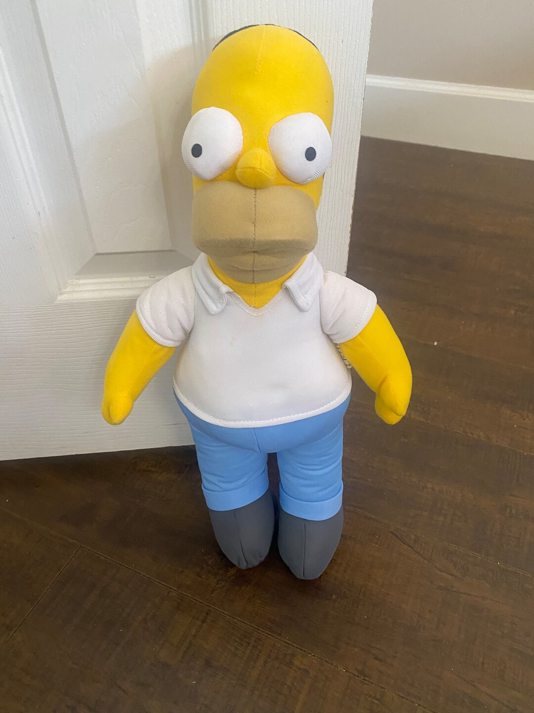 Homer Simpson Plush Toy 17 Inch Etsy