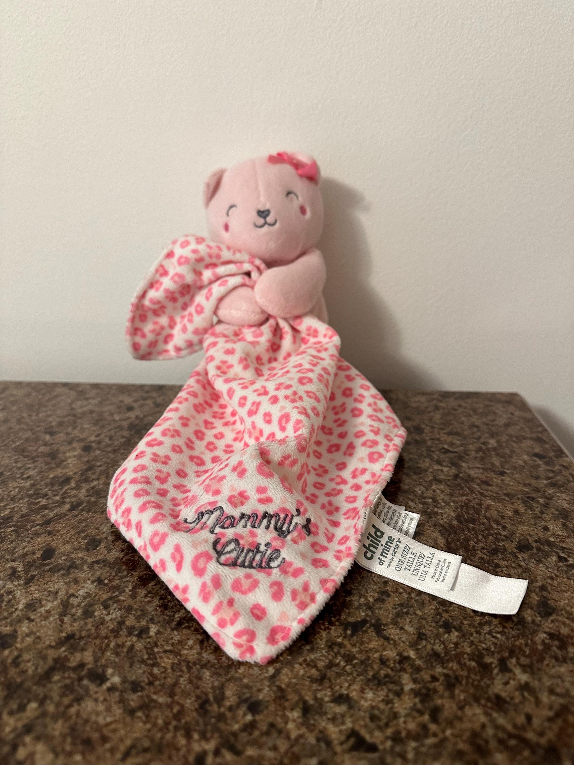 Teddy Bear Carters Baby Security Blanket Child Of Mine Carter's