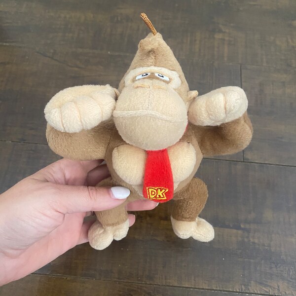 NINTENDO DONKEY KONG Plush Stuffed Soft Toy Super Mario Bros (LE) £12