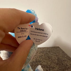 Ty Beanie Boos Helena Husky Unicorn 9 Inch Plush Stuffed Animal Toy - Etsy