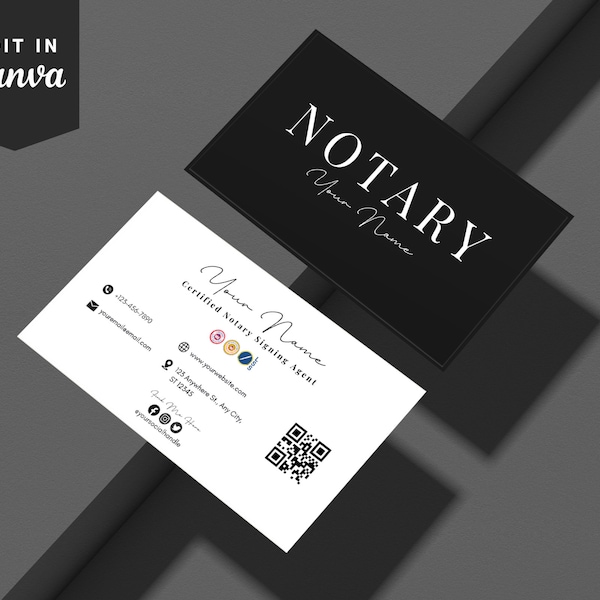Notary Public Business Card,Notary Marketing,Notary Business Card Template,Notary Signing Agent,Card Template,Notary Public,Notary Marketing