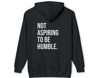 Empowerment vrouwen uniseks sweatshirt met capuchon, gemaakt in de VS - feministisch citaat, activistische kleding, empowermentkleding, inspirerende trui, geslacht