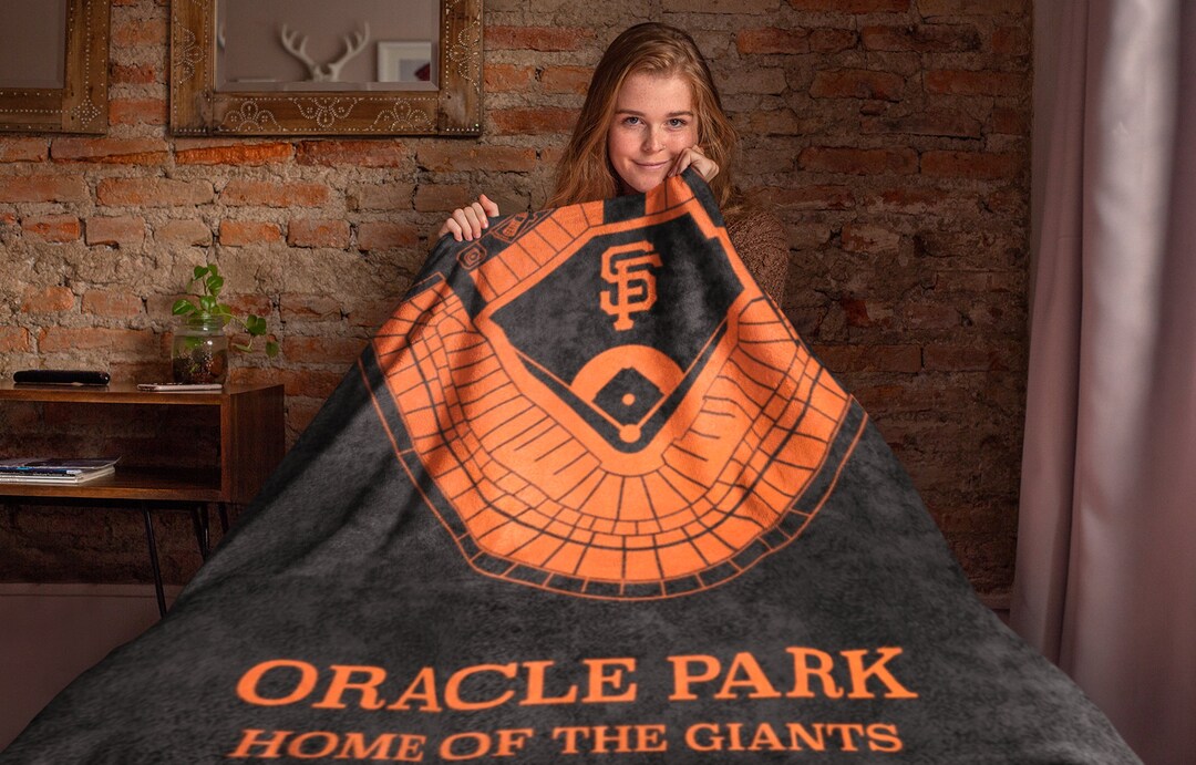 San Francisco Giants Oracle Park Blanket Etsy