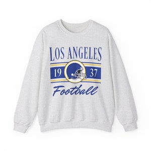 Vintage Style Los Angeles Football Sweatshirt, Los Angeles Rams Crewneck Hoodie, Retro Los Angeles Unisex Sweater, Football Sweatshirt