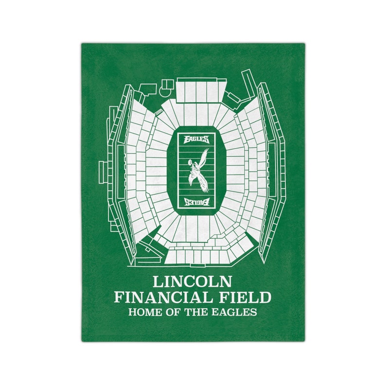Philadelphia Eagles Lincoln Financial Field Blanket Retro Logo Etsy philadelphia-eagles-lincoln-financial-field-blanket-retro-logo-etsy