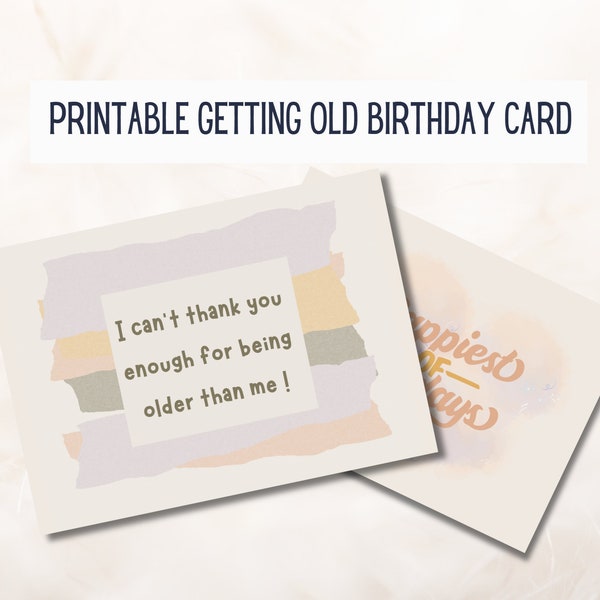 29th birthday card, rude that you're younger than me, hilarious birthday card, funny birthday card for her, snarky card for him, rude card