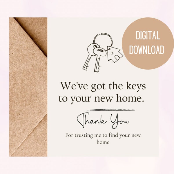 Realtor Thank You - Etsy