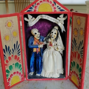 Day of the Dead Retablo #3 1/2 by Claudio
