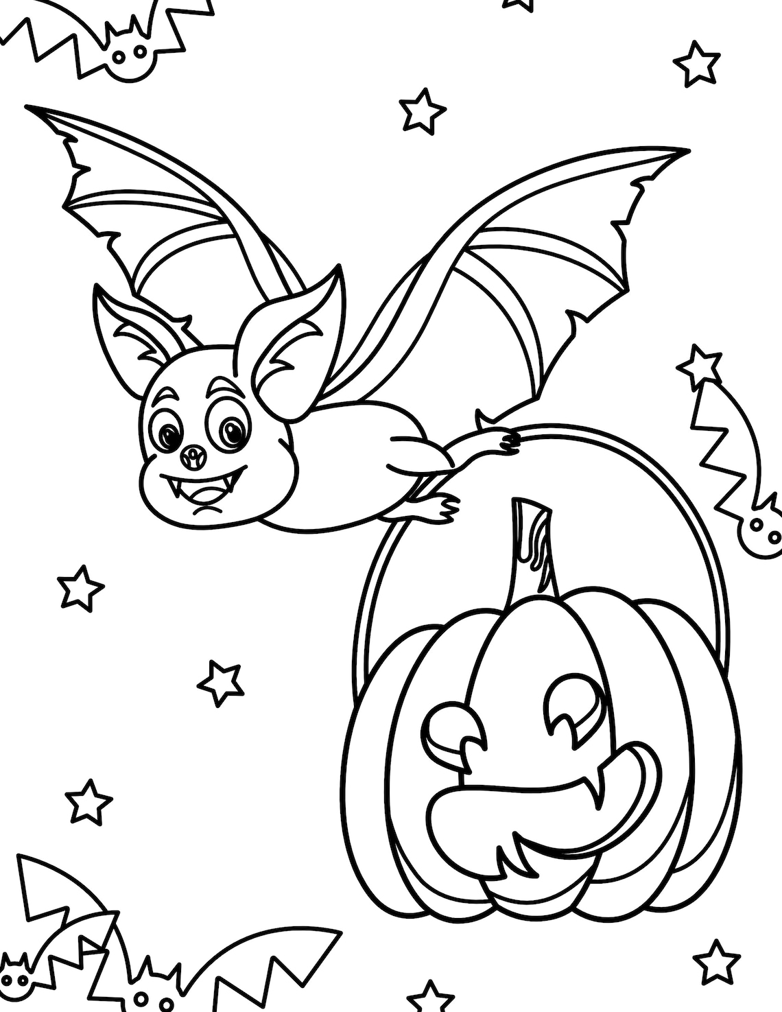 25 Printable Coloring Pages for Kids, PDF Instant Printable Digital ...