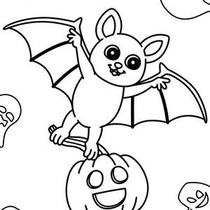 25 Printable Coloring Pages for Kids, PDF Instant Printable Digital ...