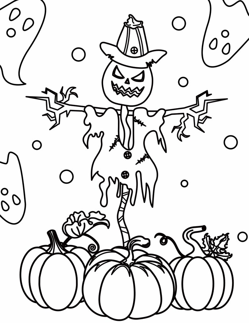 25 Printable Coloring Pages for Kids, PDF Instant Printable Digital ...