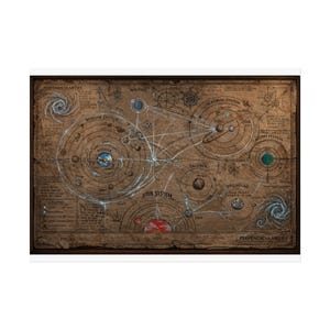 Adventure Souvenir Fine Art Poster | Cosmere Travel Print