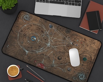 Cosmere Astronomical Map Desk Mat | RPG Map Gaming Desk Mat