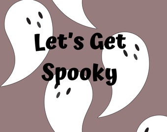 Spooky Ghost Poster