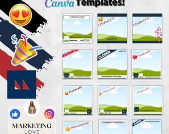 15 Motto Mortgage Social Templates Instagram and Facebook Canva