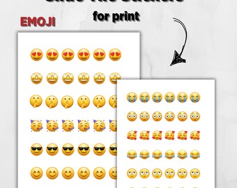 Kids Majong Slide tile stickers for print PDF