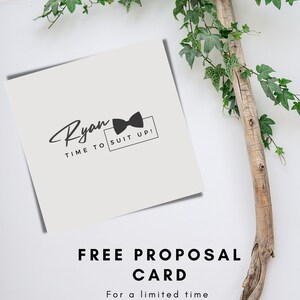 Groomsman Info Card, Printable Groomsmen Information Card, Groomsman ...