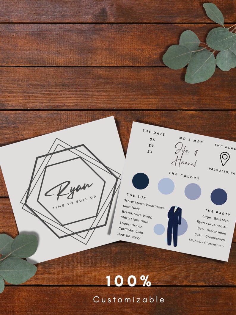 Groomsman Proposal Card Printable Groomsmen Proposal Card - Etsy