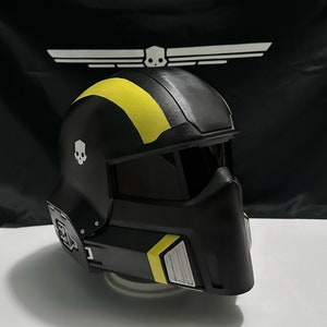 B-01 Tactical Helmet Replica Helmet Cosplay Helmet Inspired by Helldrivers 2 image 1