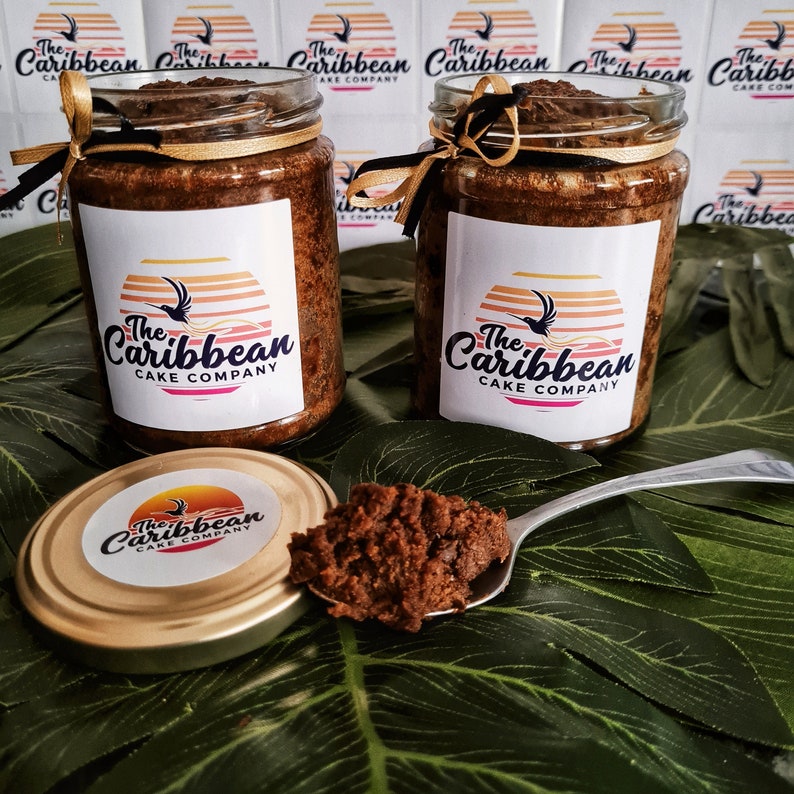 Jamaican Rum Cake Jar Etsy