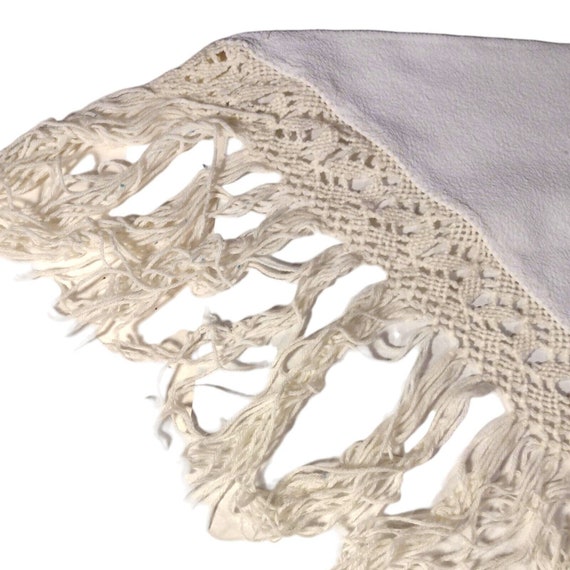 Vintage Piano Scarf Embroidered Shawl Wrap Floral… - image 8