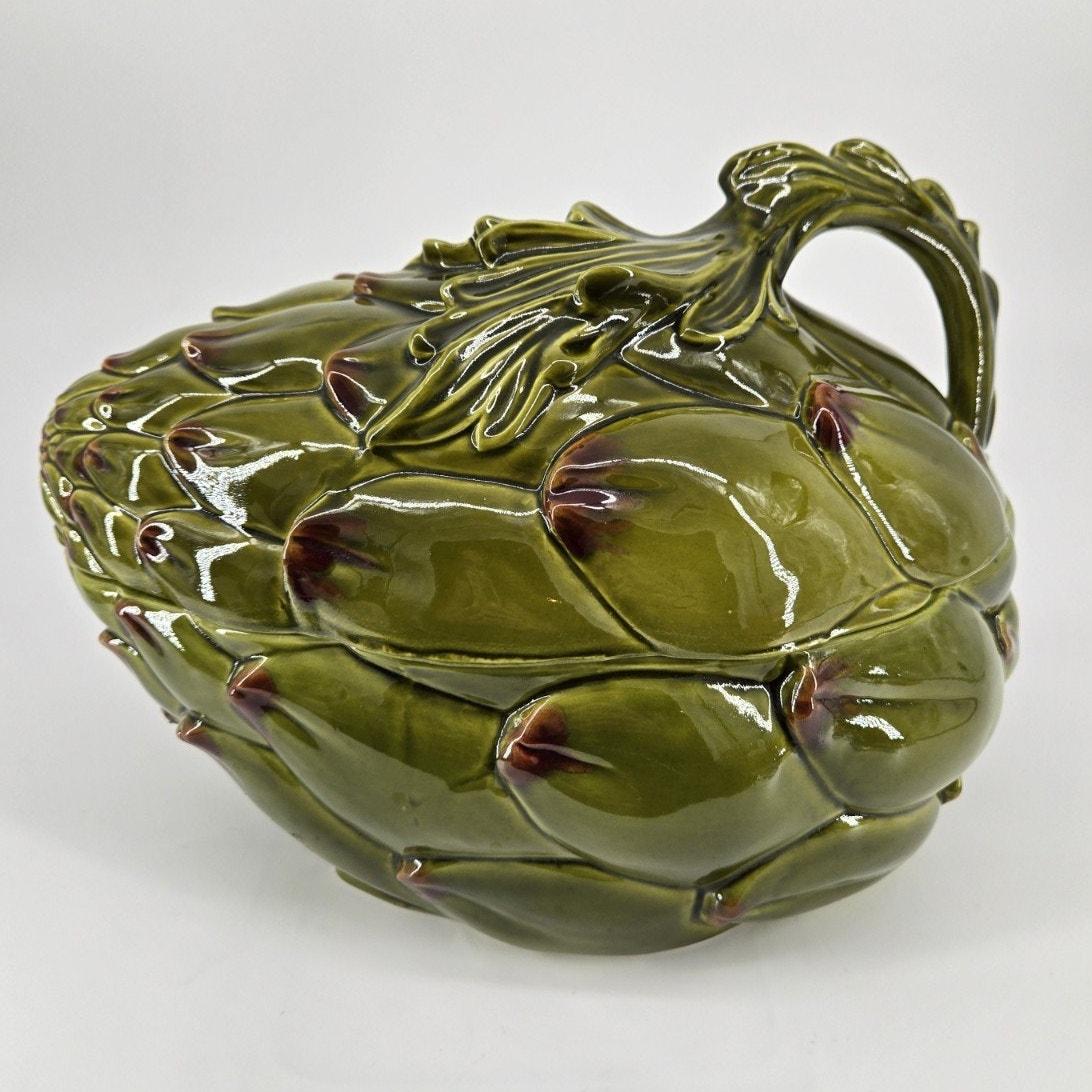 CERAMICHE DI SICILIA アーティーチョーク　深皿　イタリア製 CERAMICHE DI SICILIA アーティーチョーク 深皿 イタリア製