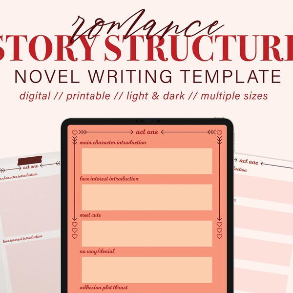 Novel Outline - Etsy