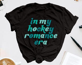Maglietta In My Hockey Romance Era / Maglietta per amanti dei libri romantici / Maglietta unisex Sports Romance