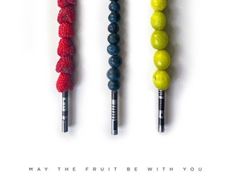 Stars Wars Themed Food Poster - Fruitsabers (Digital)