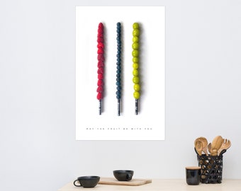 Star Wars Fruit Poster - Fruitsabers